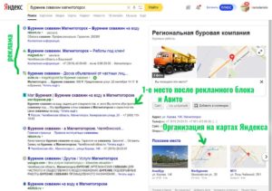 Позиция сайта в поиске Яндекса. ТОП-3