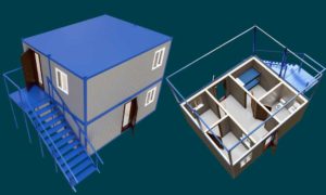 Визуализация модульных зданий