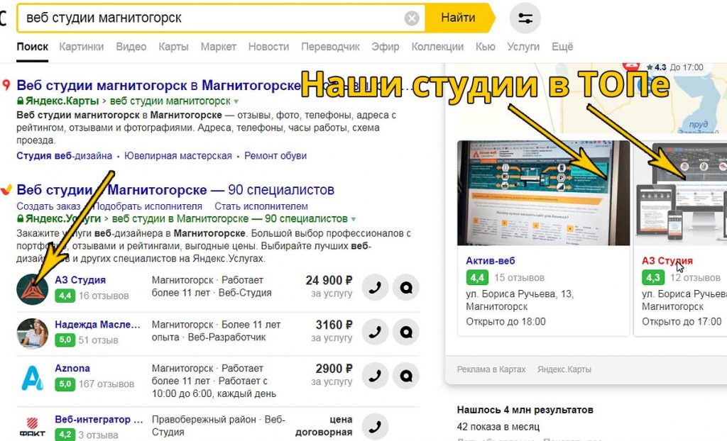 Поисковая выдача Яндекса и Google. Как настроить сниппет