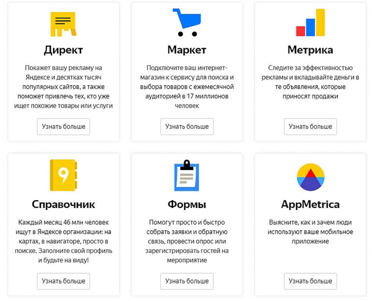 Яндекс-бизнес