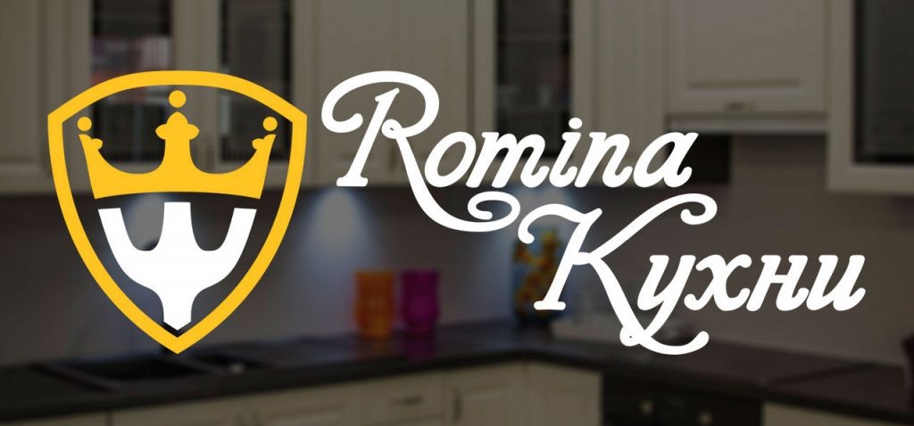 Логотип для салона кухонь "Ромина"